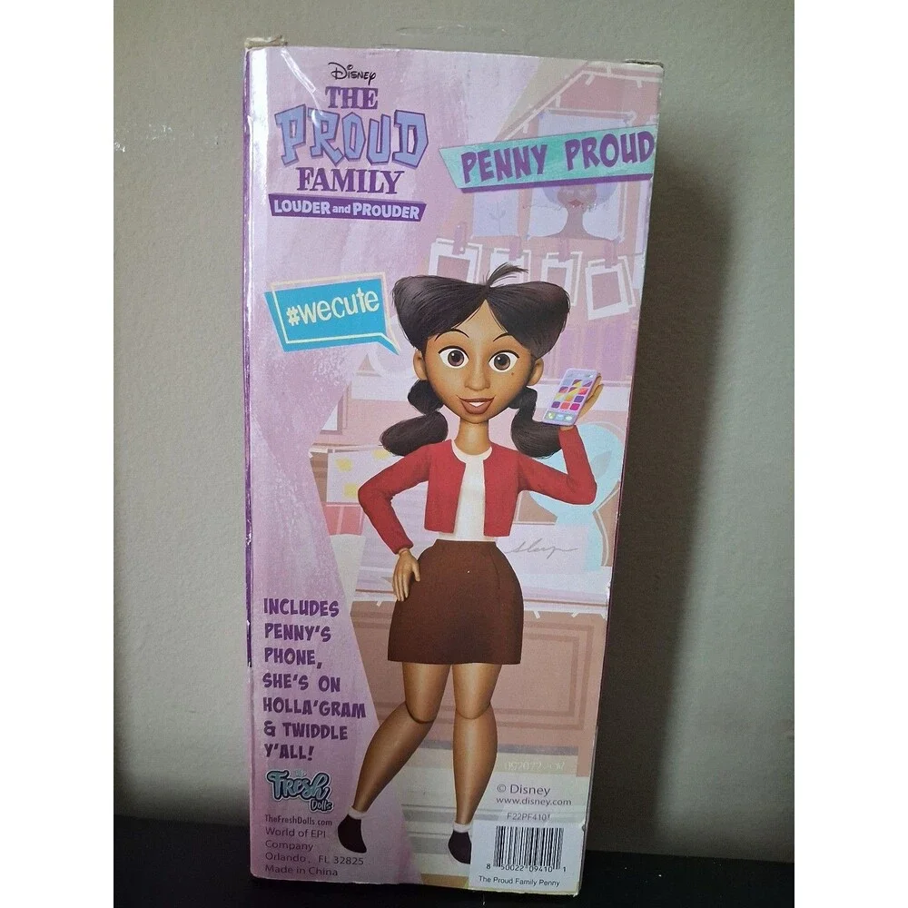 Disney Proud Family Penny Fashion Doll Louder and Prouder in box